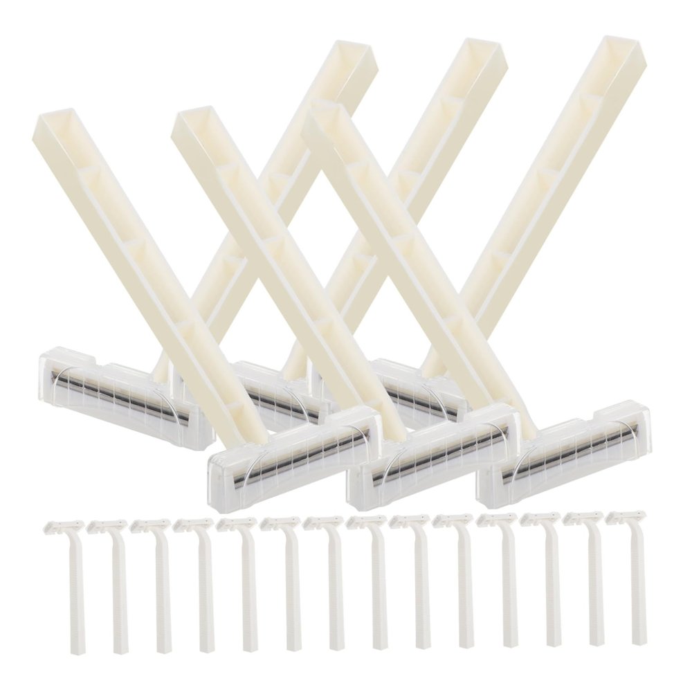 MERRYHAPY 20pcs Disposable Razors for Men and Women Travel-friendly Hair Trimmer for Armpits Grooming Compact and Portable Shaving Tool for Hotels and Spas