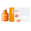 Bliss Vitamin C Glow Boosting Set  Bright Idea Serum with Tri-Peptides (1 oz) + 5-Pack of Vitamin C-Infused Sheet Masks  Brightening & Hydrating Skincare for Radiant, Even-Toned Skin view 1