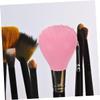 minkissy 4pcs Silicone Makeup Brush Protectors Dustproof Makeup Brush Covers for Travel Preserve Shape Silicone Caps for Home and Go Storage view 4