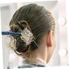 Healvian Rhinestone Hair Bun Maker Elegant French Twist Accessory for Effortless Updos for Women and Girls for Occasion Design view 4