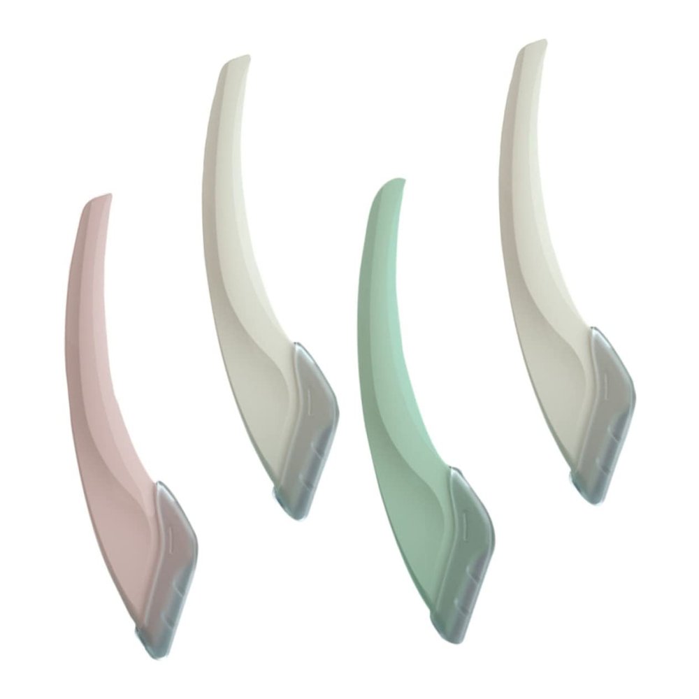 FOYTOKI 2 Boxes/4pcs Electric Eyebrow Trimmer Portable Stylish Brow Razor for Home Use Color