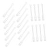 Mikinona 35pcs Hair Perm Rod Elastic Bands for Long Hair Styling Soft Rubber Bands for Curling Secure Clasp Design for Home Hairdressing and Diy Perms view 1