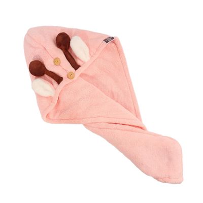 Baluue Hair Drying Cap for Women Thicken Absorbent Shower Cap Reusable Bathing Turban Microfiber Hair Towel for Long Curly Straight