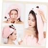 Baluue Hair Drying Cap for Women Thicken Absorbent Shower Cap Reusable Bathing Turban Microfiber Hair Towel for Long Curly Straight view 2