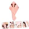 Baluue Hair Drying Cap for Women Thicken Absorbent Shower Cap Reusable Bathing Turban Microfiber Hair Towel for Long Curly Straight view 4