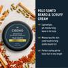 Cremo Palo Santo 2n1 Beard Wash & Softener + Palo Santo Beard & Scruff Cream Set for Short Beards view 3