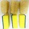 10 Pieces Natural loofah Sponge and 10 Pieces Thickened Cleaning Sponge Set, Bathroom and Kitchen Cleaning Supplies, Suitable for Men and Women Shower Device Bath Device view 2