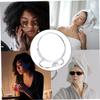 VICASKY Double-Sided Foldable Makeup Mirror for Home Office Compact Wall Hanging Desktop Vanity Mirror Silver Finish for Bathrooms Bedrooms view 2
