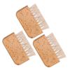 minkissy 3pcs Nail Cleaning Brushes for under Nails Ergonomic Handle Fingernail and Toenail Brush for Stain Removal for Travel and Home Use view 1