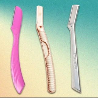 Dermaplaning Tool with Precision Cover, 3ct | Dermaplaning Razor, Womens Face Razor Peach Fuzz Remover.Azlan.