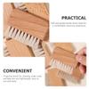 FRCOLOR 3pcs Portable Fingernail Brushes Ergonomic Nail Cleaning Tools for under Nail Scrubbing Lightweight Handle for Home Office and Travel Use view 2