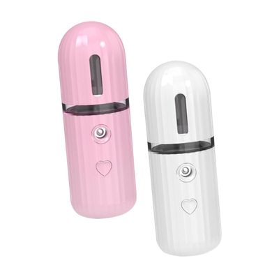 Happyyami 2pcs Portable Facial Mist Sprayer Handheld Hydrating Mist Bottle for Face Spray Facial