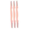 FOMIYES 3pcs Double Head Stainless Steel Eyebrow Trimmer Razor for Women Portable Easy to Clean Makeup Tool view 1