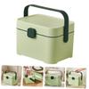 Angoily Storage Box Portable Makeup Organizer Desktop Tool Accessory Container view 3