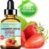 Botanical Beauty STRAWBERRY SEED OIL. 100% Pure Natural Virgin Unrefined Cold Pressed Carrier Oil 1 Fl Oz- 30 ml. for FACE, SKIN, BODY, DAMAGED HAIR, NAILS. Rich in Omega-3, Vitamin C, Vitamin E view 2