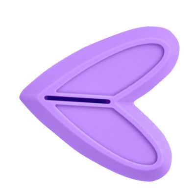 Ipetboom Bikini Trimmer for Women Heart Shape Hair Razor Portable Silicone Shaving Tool for Private Parts for Personal Grooming