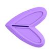 Ipetboom Bikini Trimmer for Women Heart Shape Hair Razor Portable Silicone Shaving Tool for Private Parts for Personal Grooming view 1