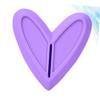 Ipetboom Bikini Trimmer for Women Heart Shape Hair Razor Portable Silicone Shaving Tool for Private Parts for Personal Grooming view 3
