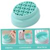 ADOCARN Makeup Brush Cleanser Bowl Silicone Makeup Brush Cleaner Multi-functional Storage Holder view 4