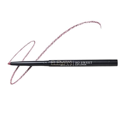 Eleman Beauty So Sweet Lip Liner Rich, Intense Color Payoff, Long-Lasting, Perfect for Lipstick & Gloss | Waterproof, Easy to Apply, Precise Definition for All-Day Wear (Rose)