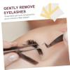ARTSEWPLY 400pcs Easy to Use Eyelash Removal Pads Makeup Remover Lash Gasket Grafting Supplies view 3