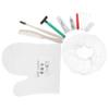 Didiseaon 1set Disposable Hotel Toiletries Kit for Travel Random Color Includes Toothbrush Comb Nursing Bag Shower Cap for Homestay and Hospitality Use view 1
