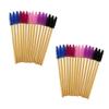 HONMEET 250pcs Disposable Eyelash Brush Wands Eyebrow Applicators Handle for Lash Extensions and Makeup Application view 1