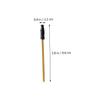 HONMEET 250pcs Disposable Eyelash Brush Wands Eyebrow Applicators Handle for Lash Extensions and Makeup Application view 2
