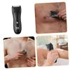Didiseaon Rechargeable Body Hair Trimmer for Men Portable Electric Trimmer for Grooming Clipper for Groin and Underarm Hair Removal Compact Design for Travel Use view 2