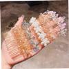 VICASKY 2pcs Sparkling Crystal Hair Comb Rhinestone Side Comb for Women for Weddings view 2