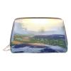 YVNKHKU Makeup Bag Women Toiletrie Showe Brush Skin Care Travel Organizer Purse Me Large Makeup Purse Accessories, Tote boreal forest view 1