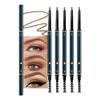 FeiCuiYun 5 Pcs Eyebrow Pencils for Women, Waterproof Professional Makeup Micro Brow Pencil, Dark Coffee Brow Kit with Eyebrow Brush, Ultra-Fine Mechanical Pencil, Vegan&Cruelty-Free (C05#Dark Coffee) view 1