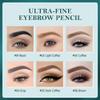 FeiCuiYun 5 Pcs Eyebrow Pencils for Women, Waterproof Professional Makeup Micro Brow Pencil, Dark Coffee Brow Kit with Eyebrow Brush, Ultra-Fine Mechanical Pencil, Vegan&Cruelty-Free (C05#Dark Coffee) view 3