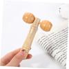 Didiseaon 2pcs Hand Roller Tool for Thigh Leg and Face Portable Manual for Back and Foot Relief Smooth Wooden Design for Enhanced Circulation view 3