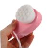 Didiseaon Dual Sided Facial Scrub Brush for Sensitive Skin Silicone Face Brush for Deep Pore Cleansing Exfoliating Portable Manual Cleansing Tool view 4
