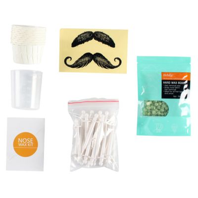Ipetboom 1set Disposable Nose Wax Sticks for Hair Removal Multi-purpose Applicators for Men and Women Nasal Hair Waxing Strips Nose Wax Kit