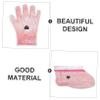HAKIDZEL 2pairs Spa Paraffin Wax Gloves Foot Covers Hand Foot Care Therapy Kit Moisturizing Gloves Socks view 2
