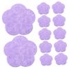 50pcs Flower Shaped Facial Cleansing Sponges, Compressed Wood Pulp view 1