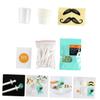FOYTOKI 1Set Nose Hair Wax Applicator Disposable Wax Wands for Nose Hair Removal Multi Purpose Nose Wax Sticks for Men and Women view 4
