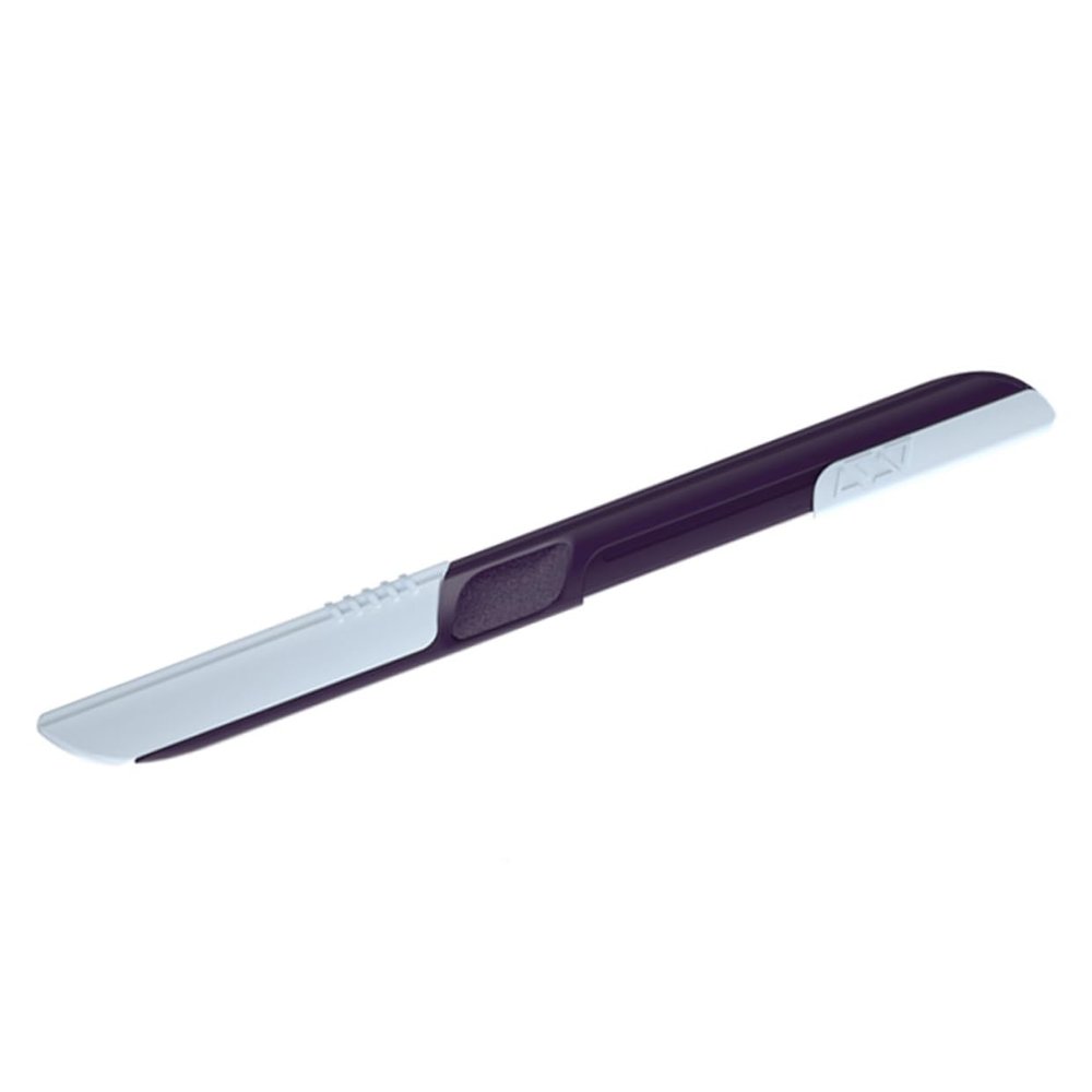 FOMIYES Portable Eyebrow Trimmer Tool with Sliding Cover Stainless Steel Eyebrow Razor for Women Compact Design for Easy Facial Hair Removal for Beginners and