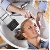 Didiseaon Shampoo Bowl Neck Pillow with Bracket Salon Hair Washing Head Support Cushion for Comfortable Neck Rest During Hair Washing and view 2