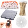 Dansib 603 Pcs Trading Card Care Cleaning Kit Grading Sports Card Cleaning Tool Accessory Kit for TCG Scratch Repair Surface Care view 1