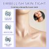 LingHaoLH Neck Firming Mask Set,Non-greasy Tighten Lift Firming Neck Mask Skincare Moisturizer, 10 Pieces Deep Moisturizing Masks for Tightening, All Skin Type view 3