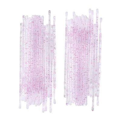 Didiseaon 200pcs Disposable Eyelash Cleaning Swabs Portable Makeup Removal Rods for Eyebrow and Eyelash Care Compact and Easy to Use for and Home Use