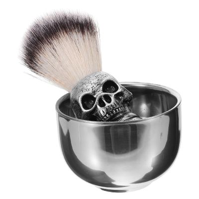 Didiseaon Male Grooming Kit Shaving Brush Shaving Bowl Shave Kit for Men Hairdresser's Tool