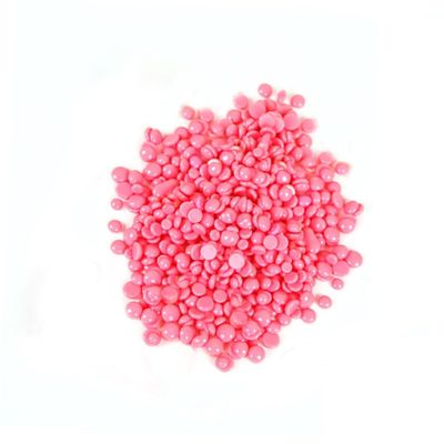 Painless Hair Removal Wax Beads 100g Pink Hard Wax Beans for Face Bikini and Legs No Strips Required for Women and Men
