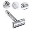 Didiseaon Men Double Edged Safety Razor Manual Shaving Cutter Beard Shaving Razor Practical Handle view 3