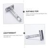 Didiseaon Men Double Edged Safety Razor Manual Shaving Cutter Beard Shaving Razor Practical Handle view 4