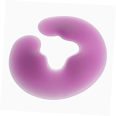 BAZEITFLOW Spa Shape Silicone Pillow Washable Face down Cushion for Massage Tables Comfortable Skin-friendly Rest Support for Neck and for Treatments