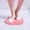 Shower Foot & Back Scrubber Massage Pad, 2025 New Foot Back Cleaning Pad Back Washer Exfoliating Bath Wash Pad, Wall Mounted Slip Suction Cup, for Shower Women Men,Green view 2